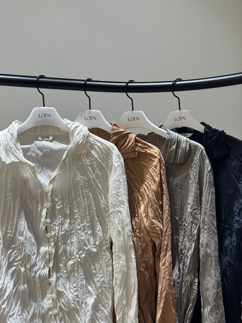 LOFN韓國代購女裝新品熱賣真品休閑人氣推薦時尚襯衫蕾絲衫LOFN襯衫/蕾絲衫