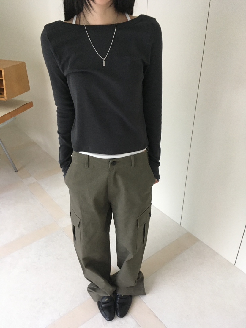 MINIMUZE東大門實拍女士新款熱賣人氣真品時尚長袖T恤U領MINIMUZE長袖T恤