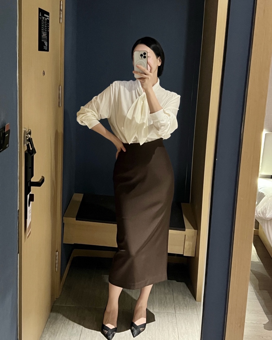 VERNI東大門代購女士新品休閑人氣推薦時尚襯衫蕾絲衫絲帶VERNI襯衫/蕾絲衫
