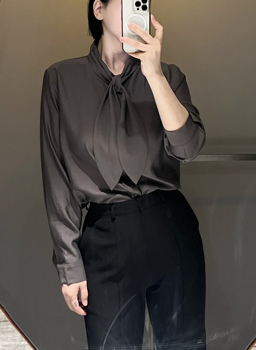 VERNI東大門代購女士新品休閑人氣推薦時尚襯衫蕾絲衫絲帶VERNI襯衫/蕾絲衫