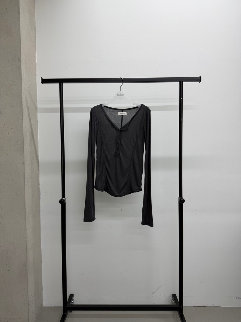 MINIMUZE韓國直郵女裝新品熱賣推薦真品休閑時尚人氣長袖T恤MINIMUZE長袖T恤圖色4