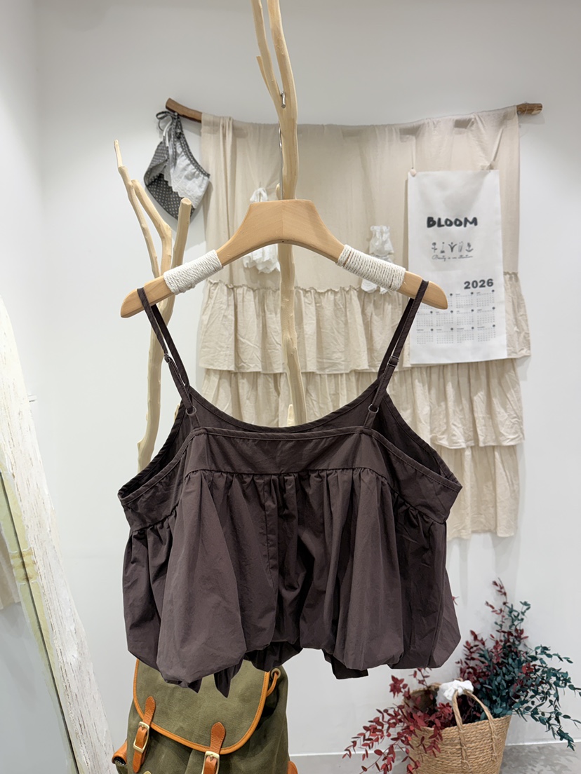 BLOOM東大門實拍女裝新品真品熱賣時尚人氣推薦休閑吊帶背心BLOOM-S吊帶/背心