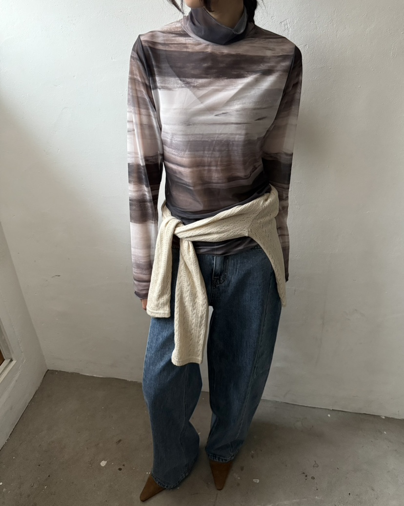HOWDY/FACT THE NERD東大門直郵女士新款時尚人氣牛仔褲HOWDY/FACT THE NERD牛仔褲