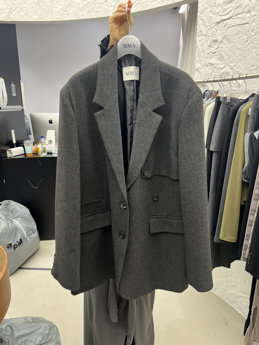 NOVUS東大門實拍女士新品休閑推薦時尚熱賣人氣真品西裝西服NOVUS西裝/西服圖色1