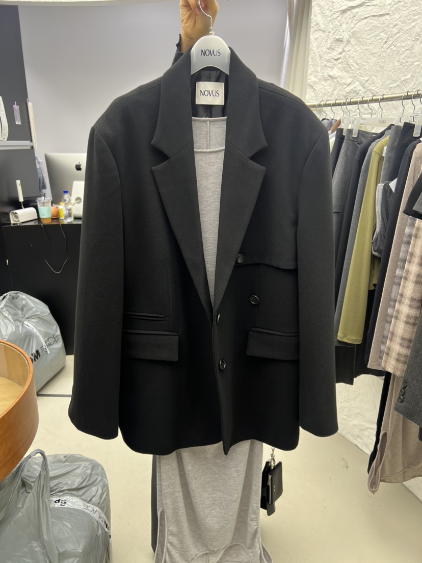 NOVUS東大門實拍女士新品休閑推薦時尚熱賣人氣真品西裝西服NOVUS西裝/西服圖色2