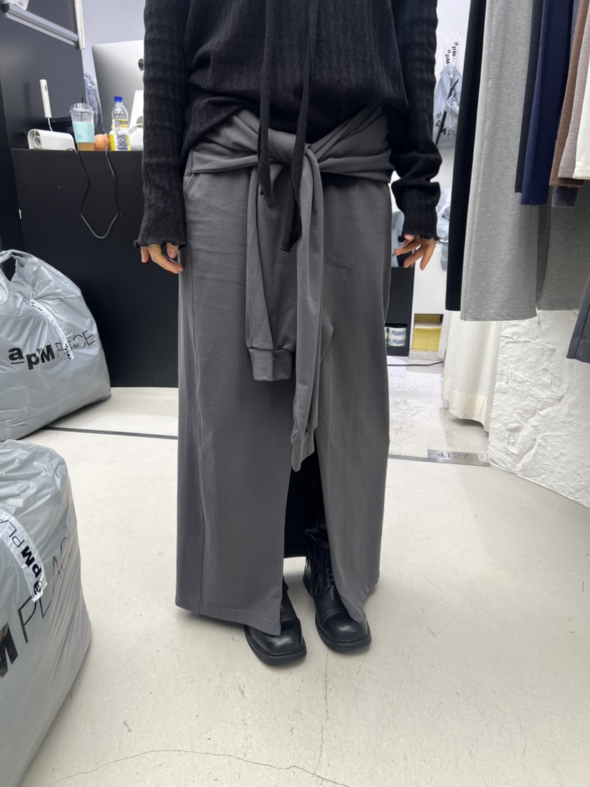 NOVUS韓國代購女裝新品休閑推薦真品熱賣時尚人氣長裙系帶NOVUS長裙圖色2