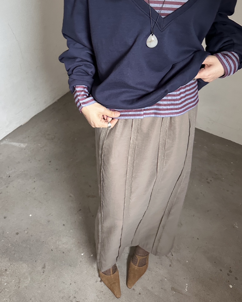 HOWDY/FACT THE NERD東大門代購女裝新品熱賣真品長裙HOWDY/FACT THE NERD長裙