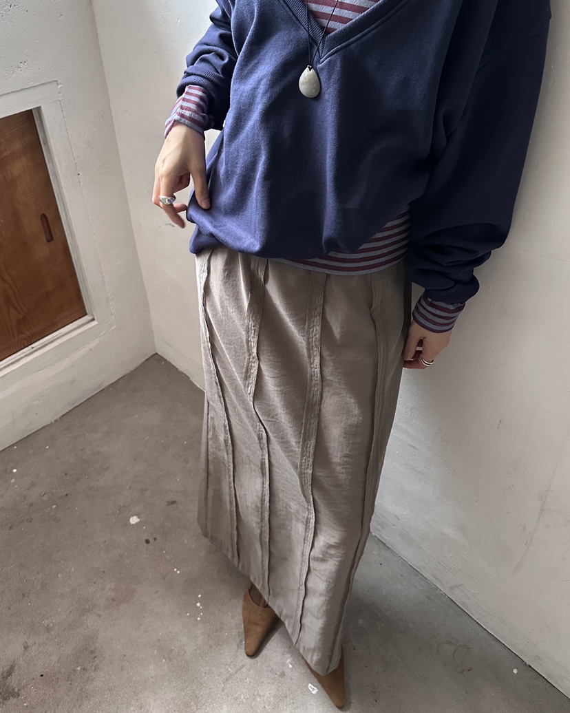 HOWDY/FACT THE NERD東大門代購女裝新品熱賣真品長裙HOWDY/FACT THE NERD長裙圖色2