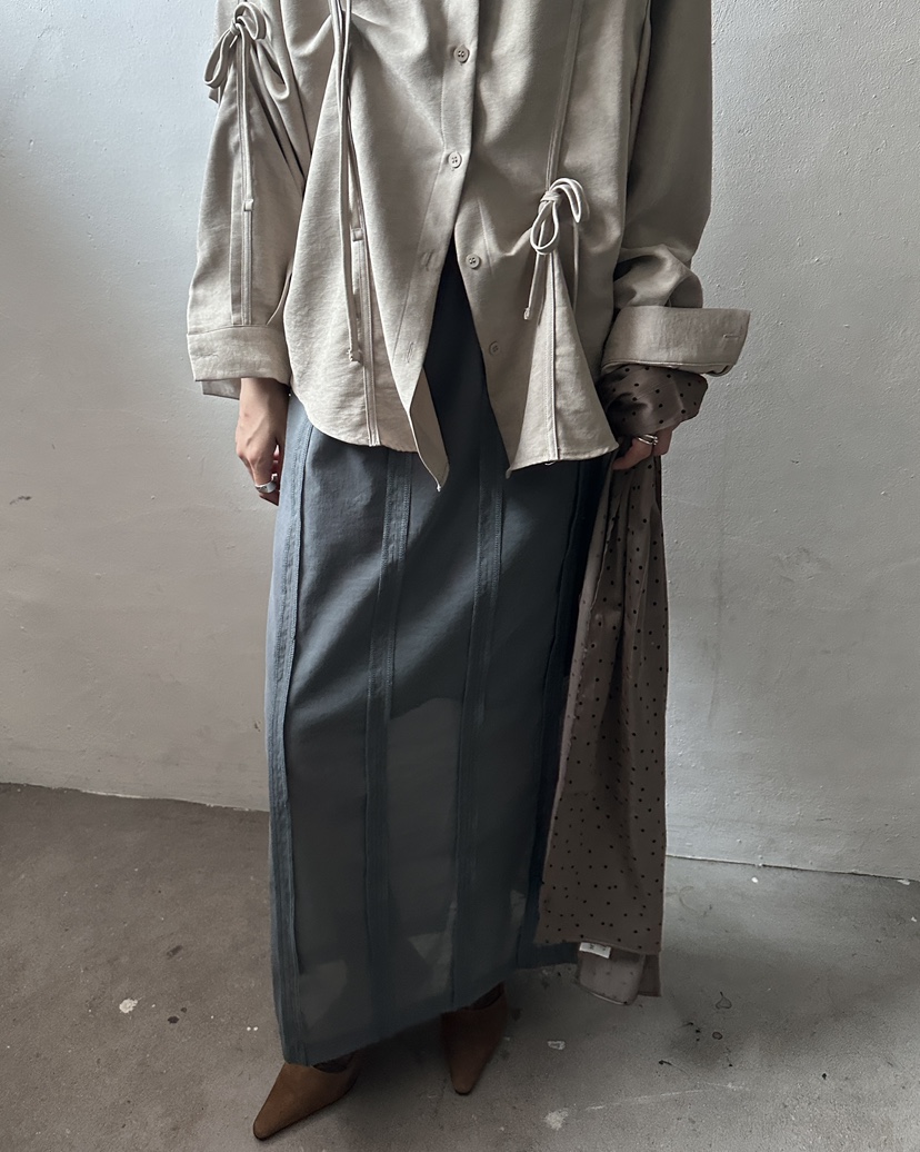 HOWDY/FACT THE NERD東大門代購女裝新品熱賣真品長裙HOWDY/FACT THE NERD長裙圖色3