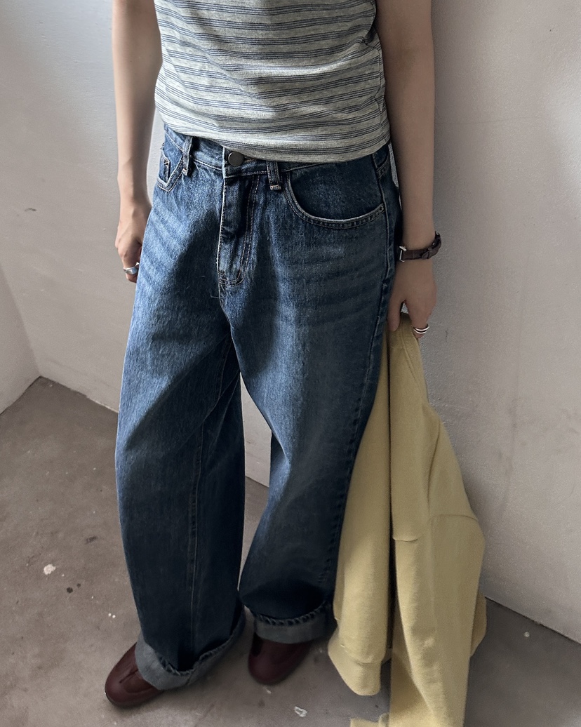 HOWDY/FACT THE NERD東大門直郵女裝新品時尚熱賣牛仔褲HOWDY/FACT THE NERD牛仔褲