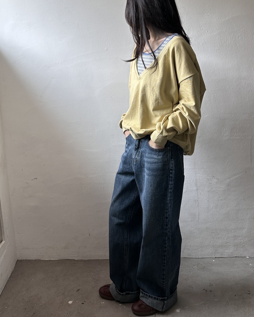 HOWDY/FACT THE NERD東大門直郵女裝新品時尚熱賣牛仔褲HOWDY/FACT THE NERD牛仔褲