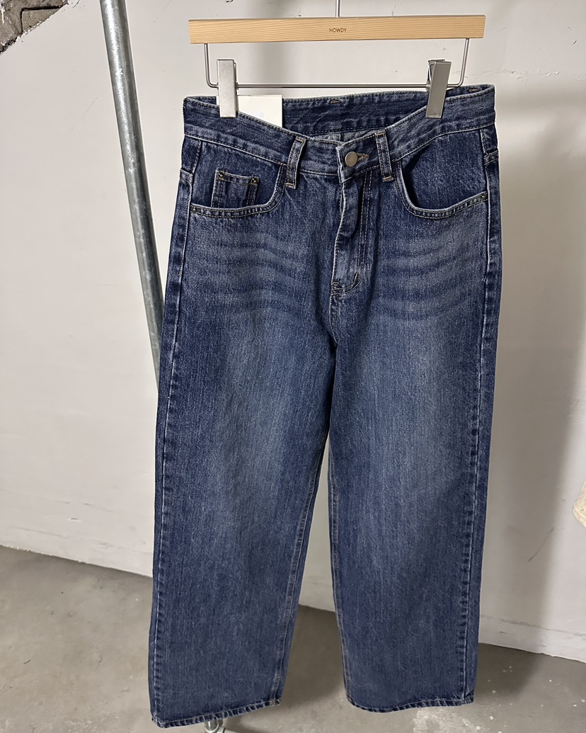 HOWDY/FACT THE NERD東大門直郵女裝新品時尚熱賣牛仔褲HOWDY/FACT THE NERD牛仔褲圖色1