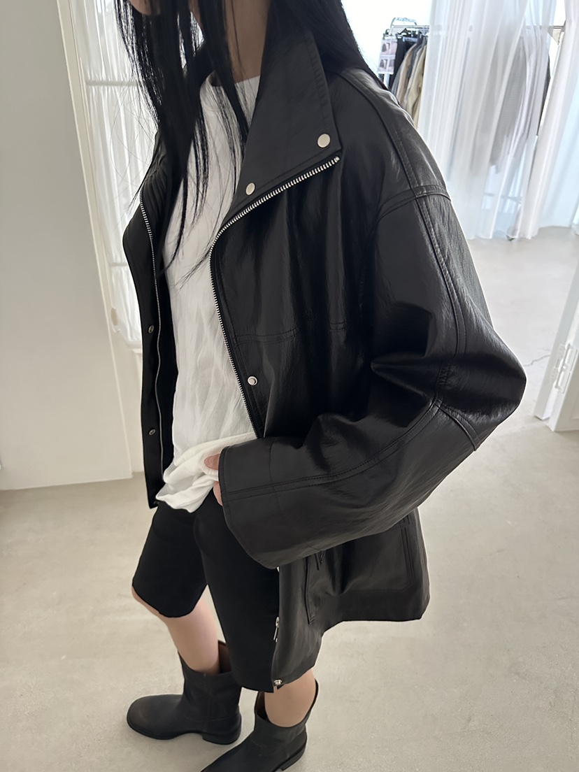 NDE東大門代購女士新品人氣休閑熱賣推薦時尚真品皮衣皮革BOHEME_NDE皮衣