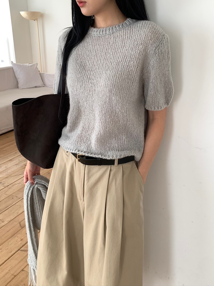 BLEECKER東大門直郵女裝新品休閑真品推薦人氣針織衫羊駝BLEECKER針織衫