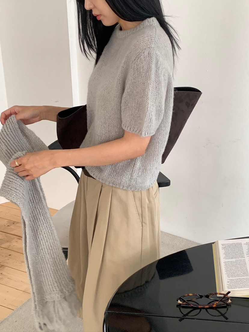 BLEECKER東大門直郵女裝新品休閑真品推薦人氣針織衫羊駝BLEECKER針織衫
