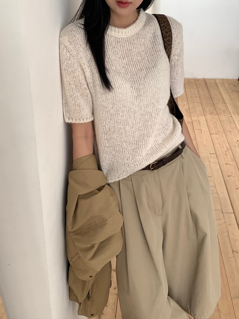 BLEECKER東大門直郵女裝新品休閑真品推薦人氣針織衫羊駝BLEECKER針織衫