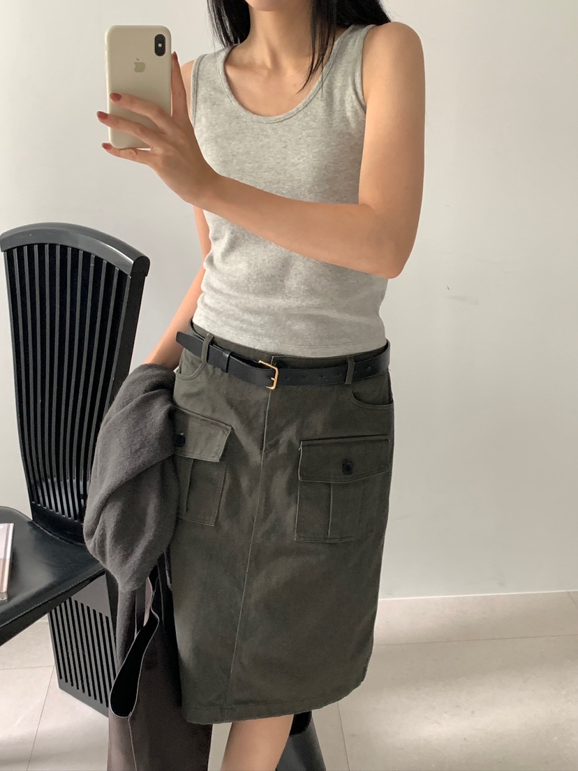 BLEECKER東大門代購女士新款真品熱賣休閑吊帶背心柔軟無袖BLEECKER吊帶/背心