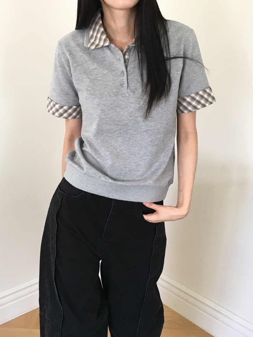 KARE/WEREPIECE東大門代購女裝新款人氣休閑時尚T恤雙層KARE/WEREPIECET恤