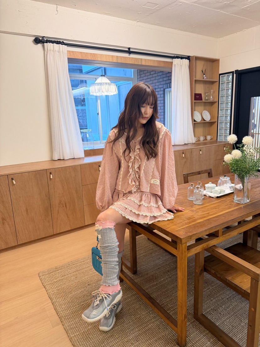BOUTIQUE-L韓國直郵女士新品推薦熱賣人氣休閑時尚真品短裙BOUTIQUE-L短裙