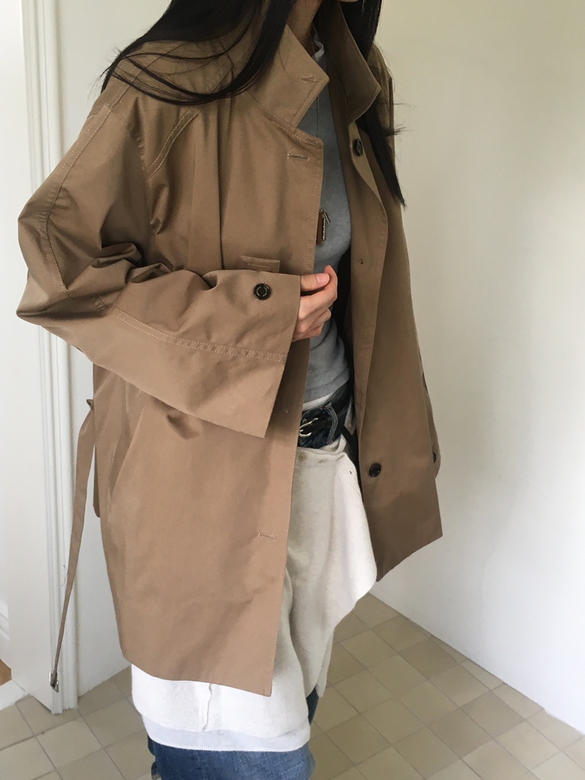 KARE/WEREPIECE東大門實拍女士新品休閑時尚熱賣夾克含腰帶KARE/WEREPIECE夾克