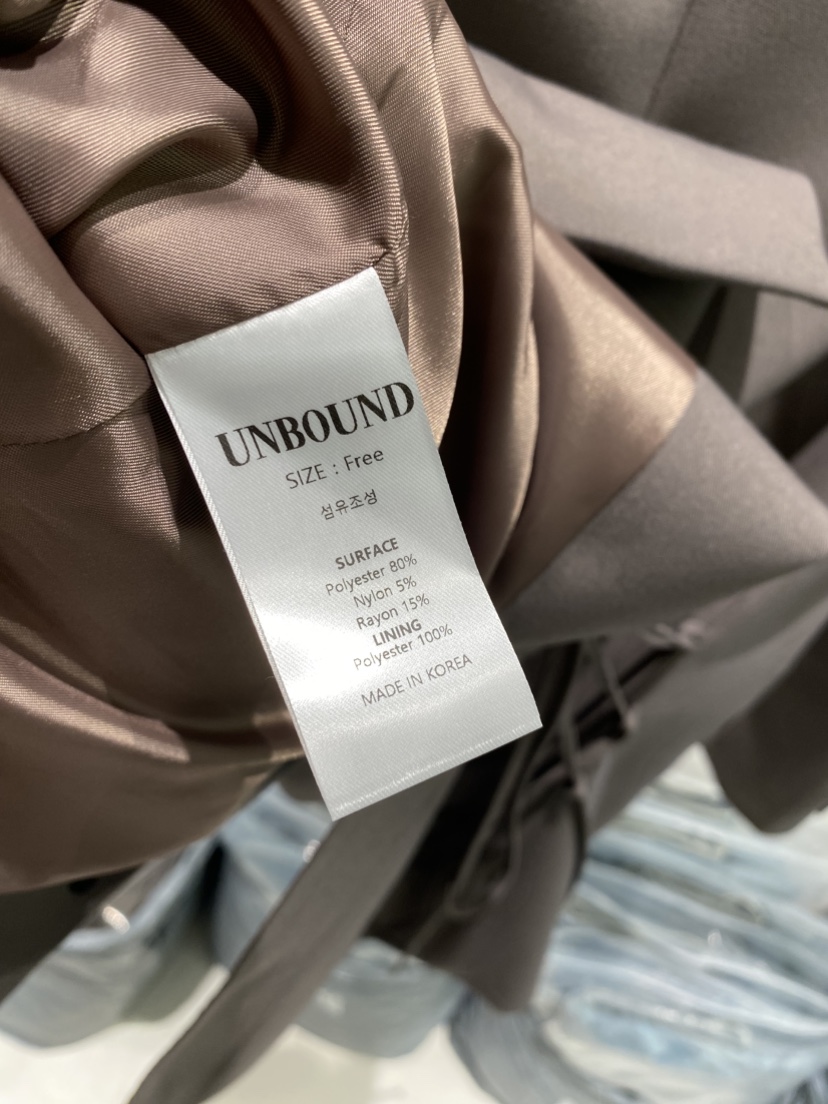 UNBOUND東大門直郵女士新品熱賣人氣推薦時尚休閑西裝西服UNBOUND西裝/西服