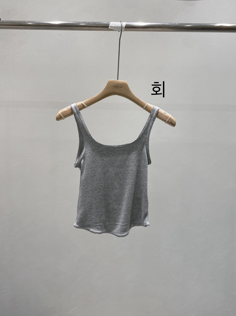 UNBOUND東大門直郵女士新款真品人氣休閑吊帶背心柔軟無袖UNBOUND吊帶/背心圖色2