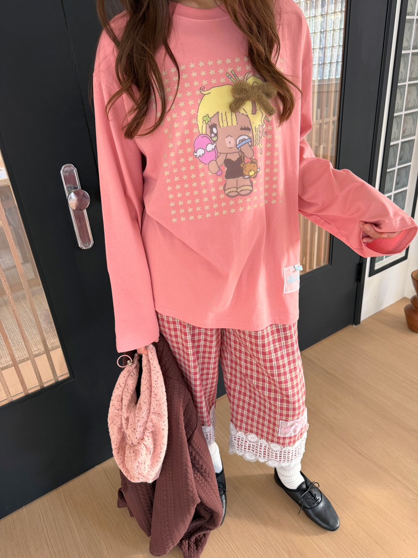 BOUTIQUE-L東大門實拍女裝新品休閑熱賣時尚真品人氣休閑褲BOUTIQUE-L休閑褲