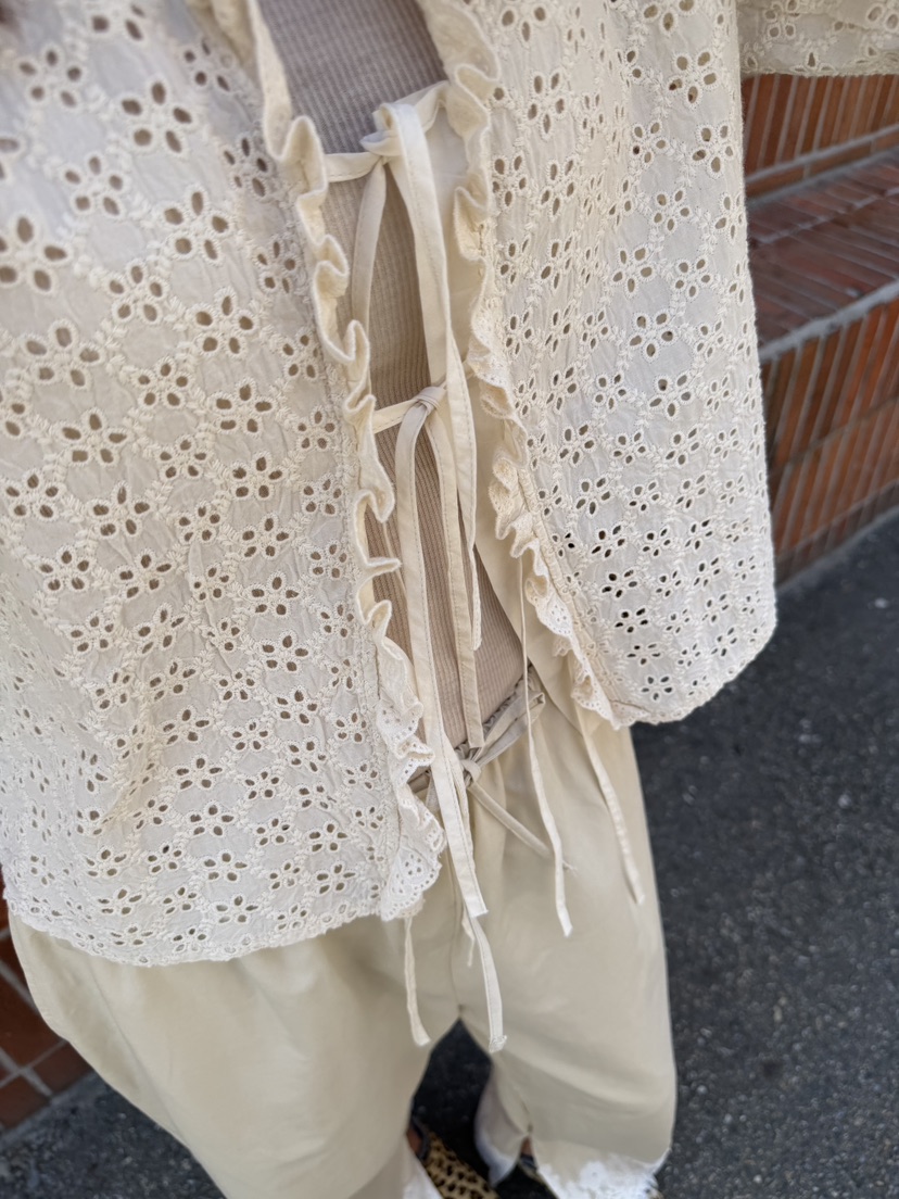 FRANC—L東大門直郵女裝新款時尚真品人氣休閑襯衫蕾絲衫FRANC襯衫/蕾絲衫