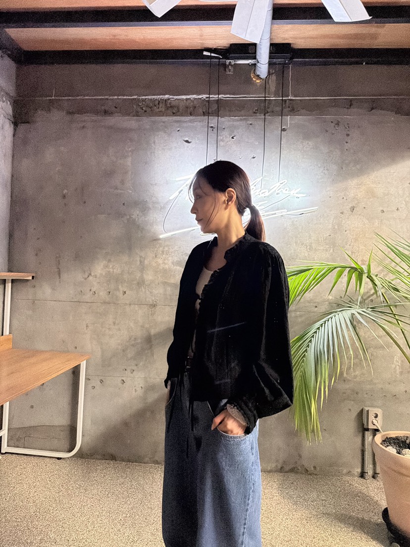 FRANC—L東大門直郵女裝新款時尚真品人氣休閑襯衫蕾絲衫FRANC襯衫/蕾絲衫
