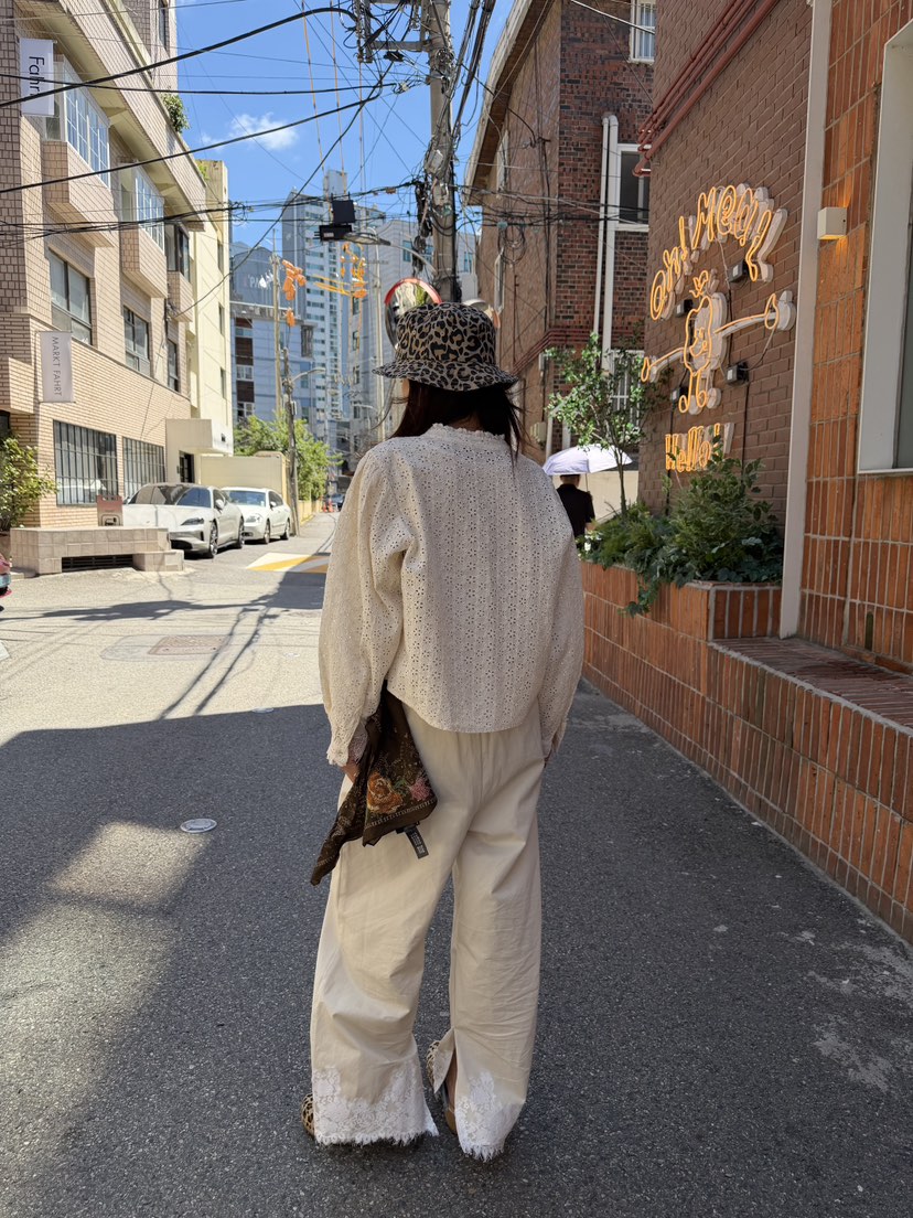FRANC—L東大門直郵女裝新款時尚真品人氣休閑襯衫蕾絲衫FRANC襯衫/蕾絲衫