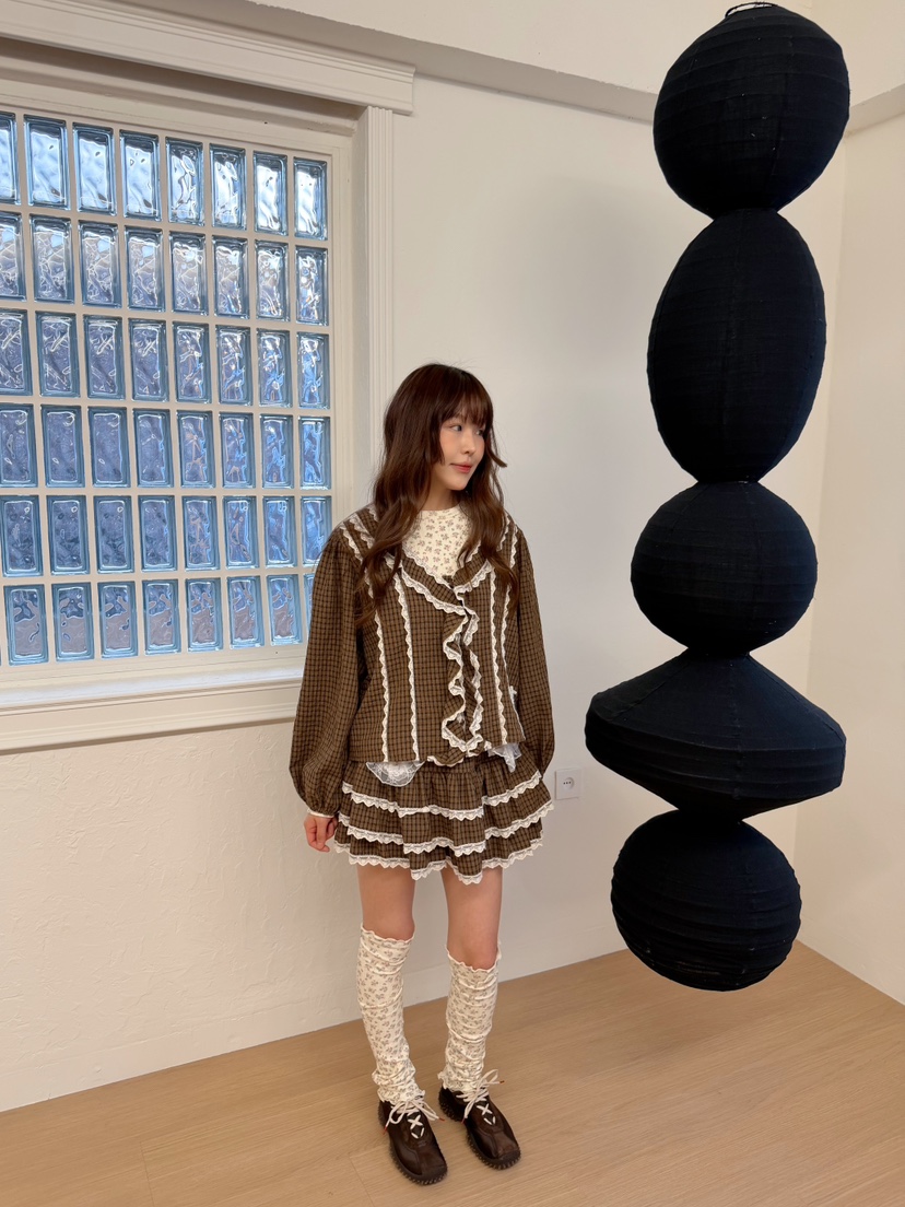 BOUTIQUE-L東大門直郵女士新品時尚真品人氣熱賣襯衫蕾絲衫BOUTIQUE-L襯衫/蕾絲衫圖色2