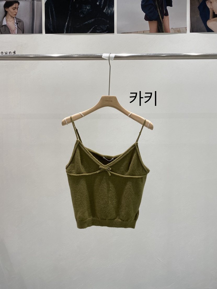 UNBOUND韓國代購女士新品休閑熱賣人氣推薦真品時尚吊帶背心UNBOUND吊帶/背心圖色1