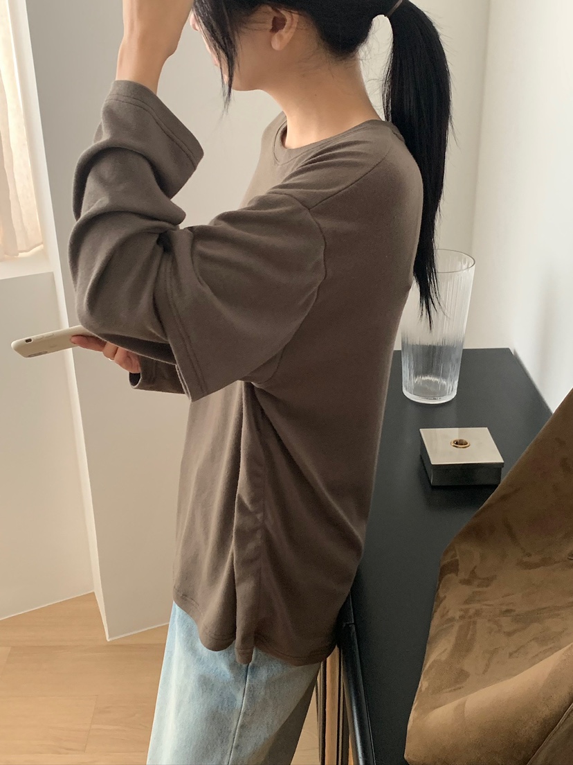 BLEECKER韓國代購女裝新品真品時尚人氣休閑推薦熱賣長袖T恤BLEECKER長袖T恤