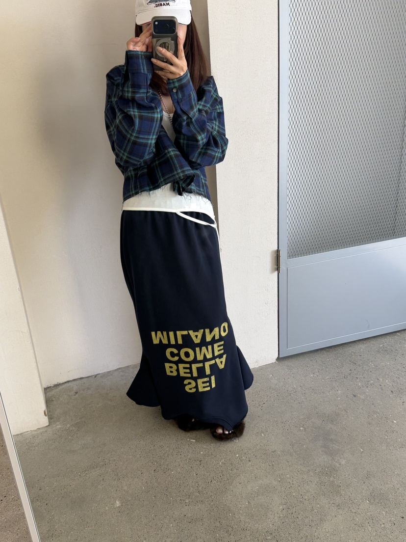 FRANC—L東大門實拍女士新品熱賣推薦時尚人氣長裙兩面穿FRANC長裙