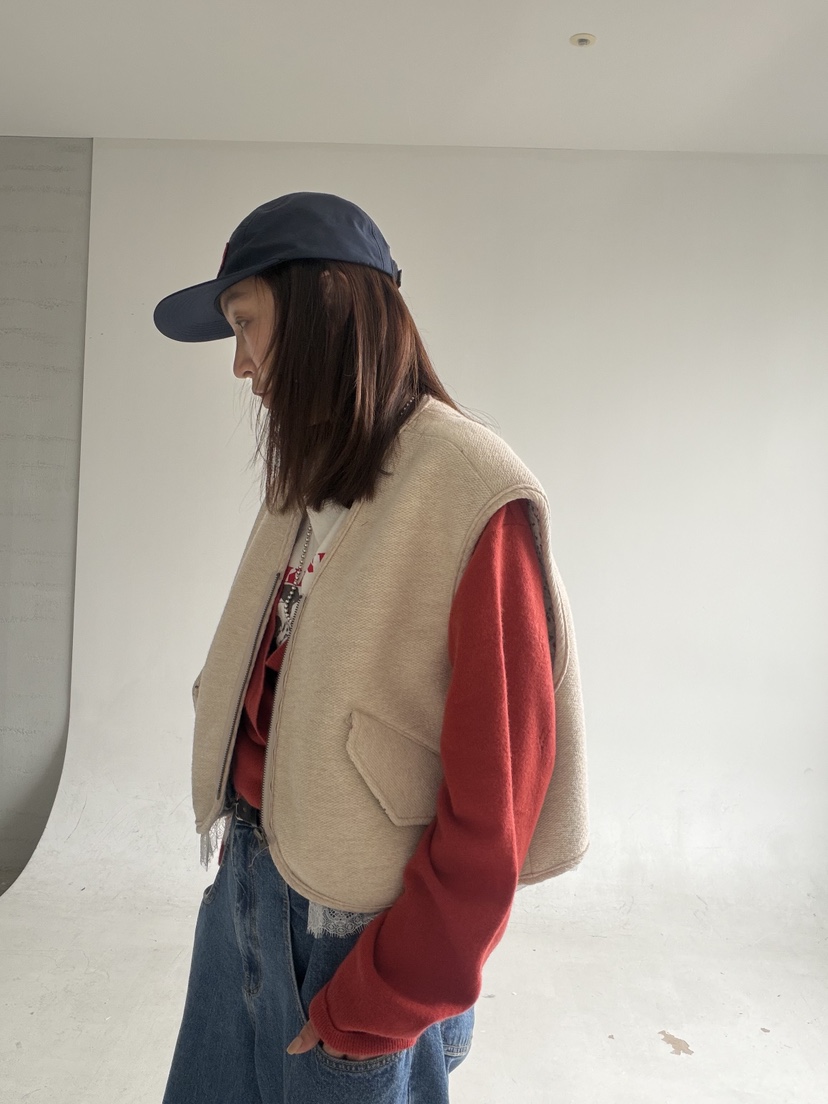 FRANC—L東大門代購女裝新品真品休閑人氣熱賣推薦時尚馬甲FRANC馬甲