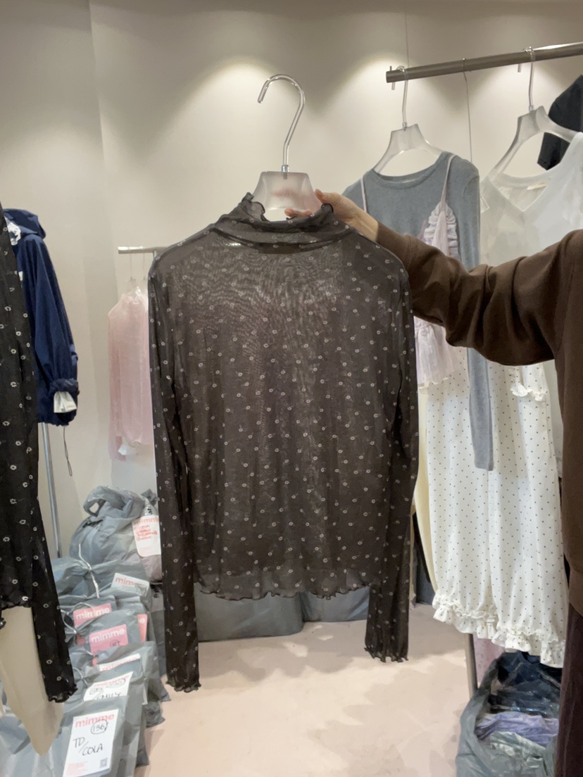 MIMME/LOOKK東大門代購女士新品人氣時尚休閑襯衫蕾絲衫MIMME/LOOKK襯衫/蕾絲衫