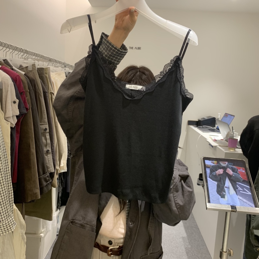 AUBE東大門代購女士新款真品人氣熱賣休閑推薦時尚吊帶背心THE AUBE吊帶/背心圖色4