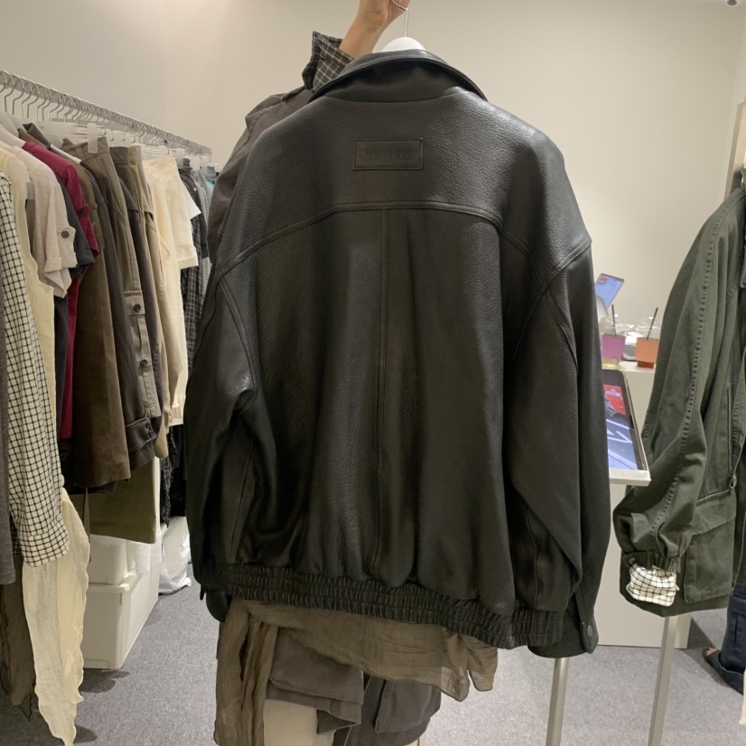 AUBE東大門直郵女士新品休閑真品熱賣時尚人氣推薦皮衣羊皮THE AUBE皮衣
