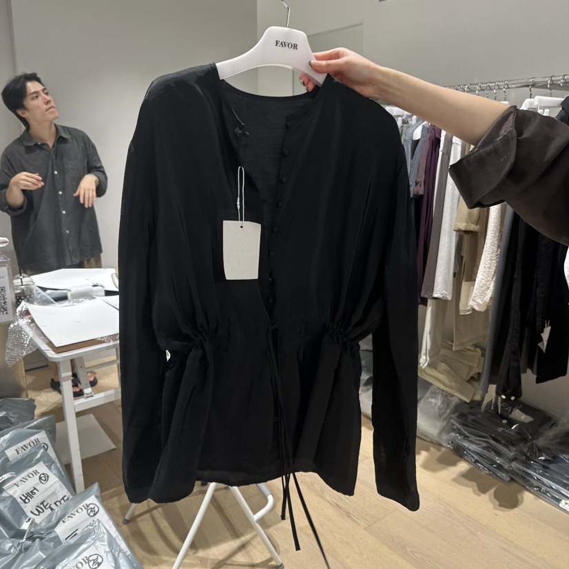 FAVOR-P東大門直郵女士新品時尚推薦熱賣真品襯衫蕾絲衫FAVOR-P襯衫/蕾絲衫圖色3