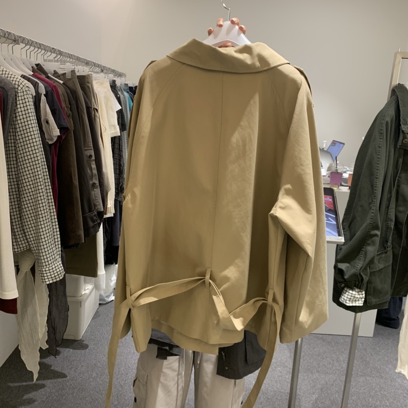 AUBE東大門代購女裝新款休閑真品時尚人氣推薦夾克含腰帶THE AUBE夾克