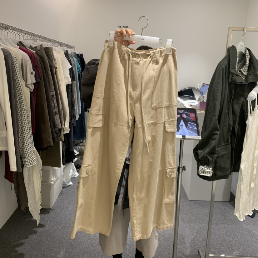 AUBE韓國代購女裝新品熱賣休閑人氣真品時尚推薦休閑褲THE AUBE休閑褲圖色3