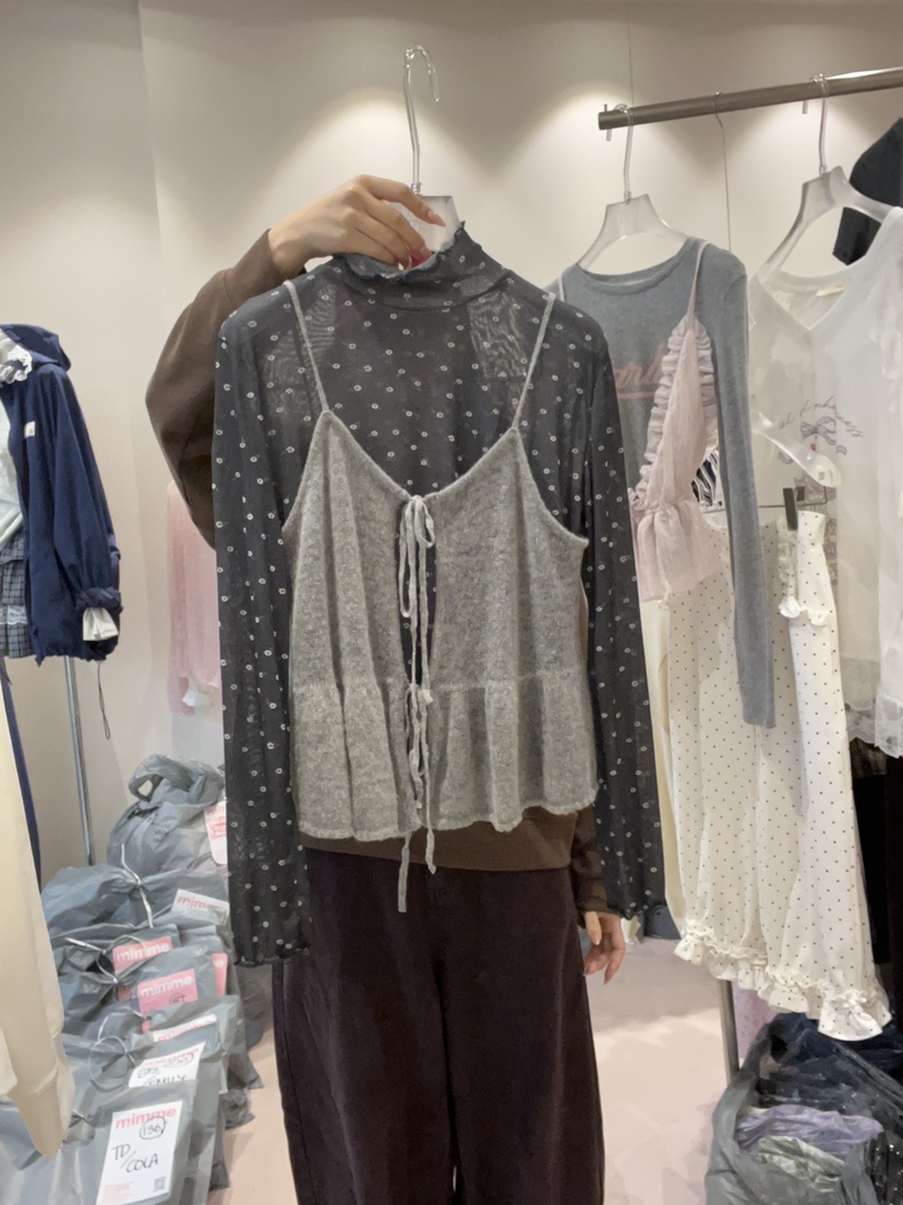 MIMME/LOOKK韓國直郵女士新款熱賣人氣真品推薦吊帶背心MIMME/LOOKK吊帶/背心圖色2