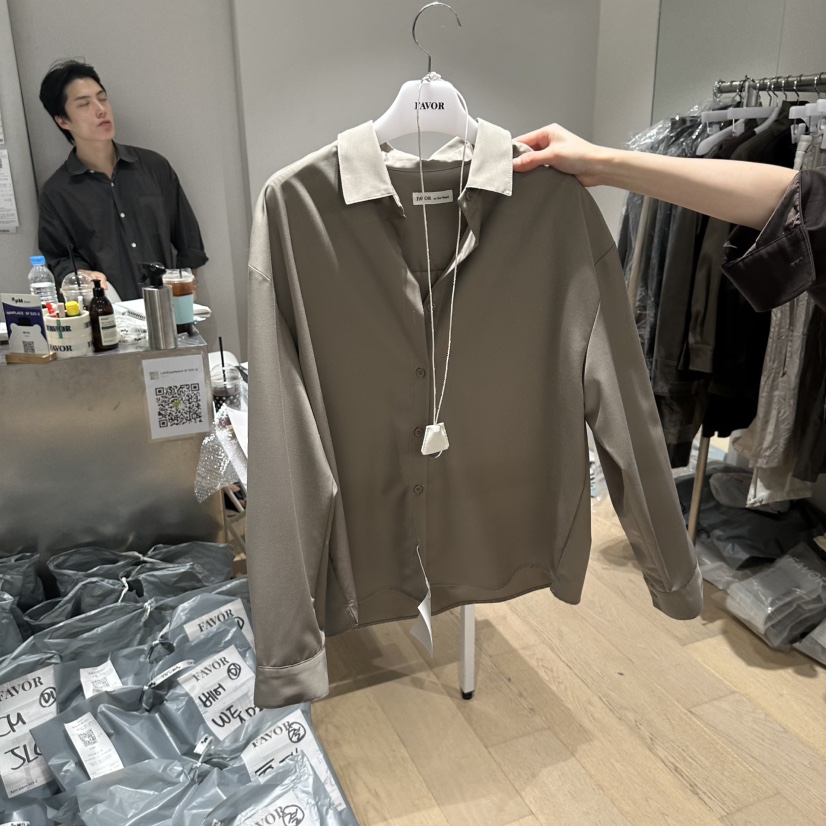 FAVOR-P韓國代購女裝新款人氣熱賣休閑真品推薦襯衫蕾絲衫FAVOR-P襯衫/蕾絲衫圖色2