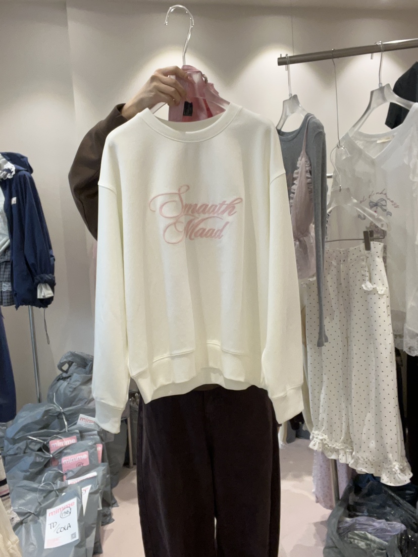 MIMME/LOOKK東大門實拍女裝新品真品人氣時尚推薦休閑衛衣MIMME/LOOKK衛衣圖色2