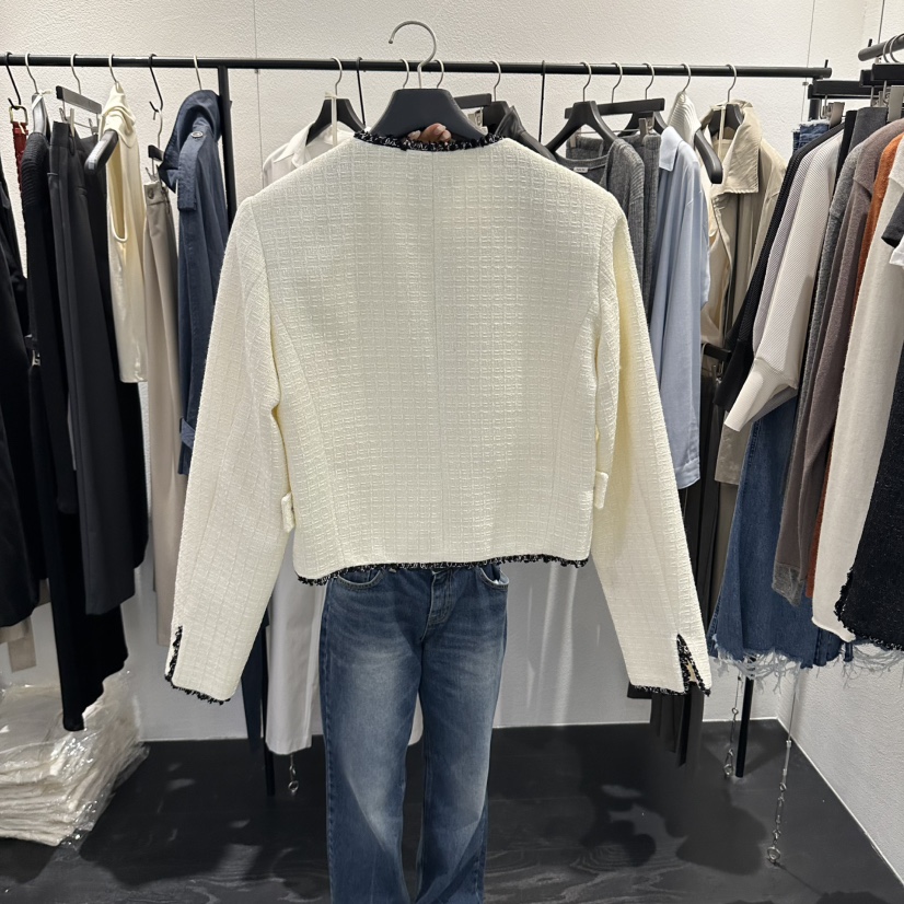 FLAMME TOIT/LUNAMDE東大門代購女士新品時尚夾克粗花呢FLAMME TOIT/LUNAMDE夾克