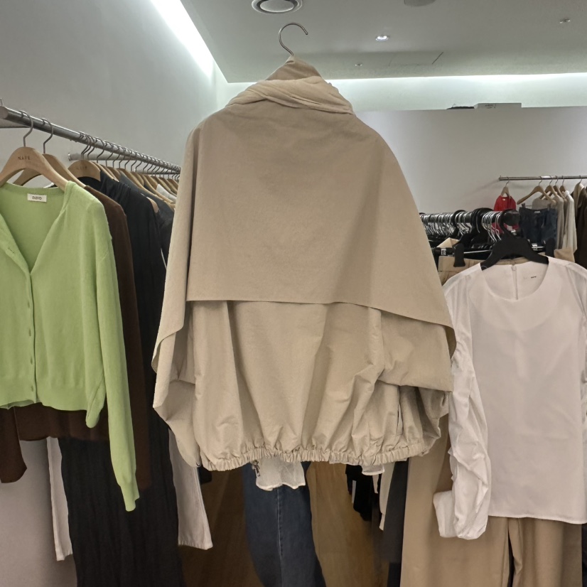 NAVE韓國代購女裝新品休閑時尚人氣熱賣真品夾克不含圍巾NAVE夾克