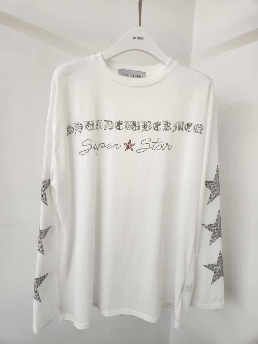 THE OTHER韓國直郵女裝新款熱賣推薦人氣時尚真品長袖T恤THE OTHER長袖T恤圖色1