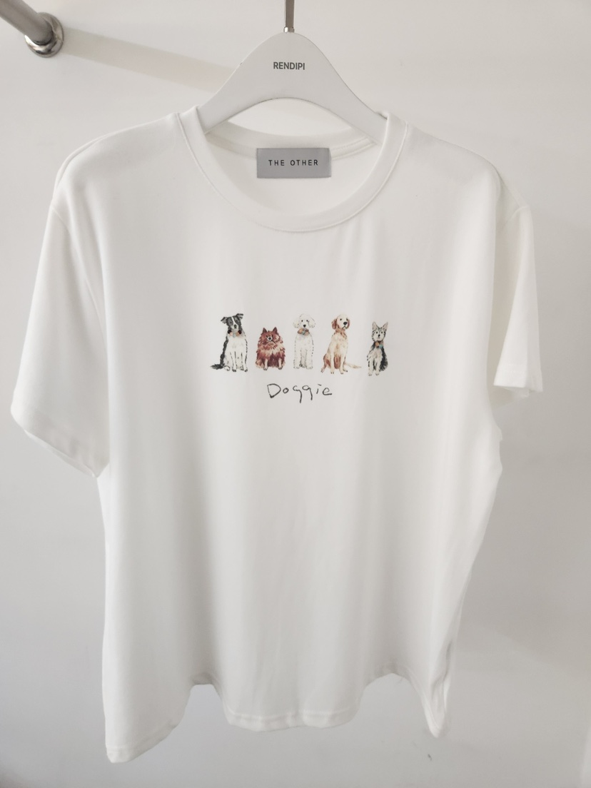 THE OTHER韓國直郵女士新品時尚休閑熱賣人氣推薦真品T恤THE OTHERT恤圖色1