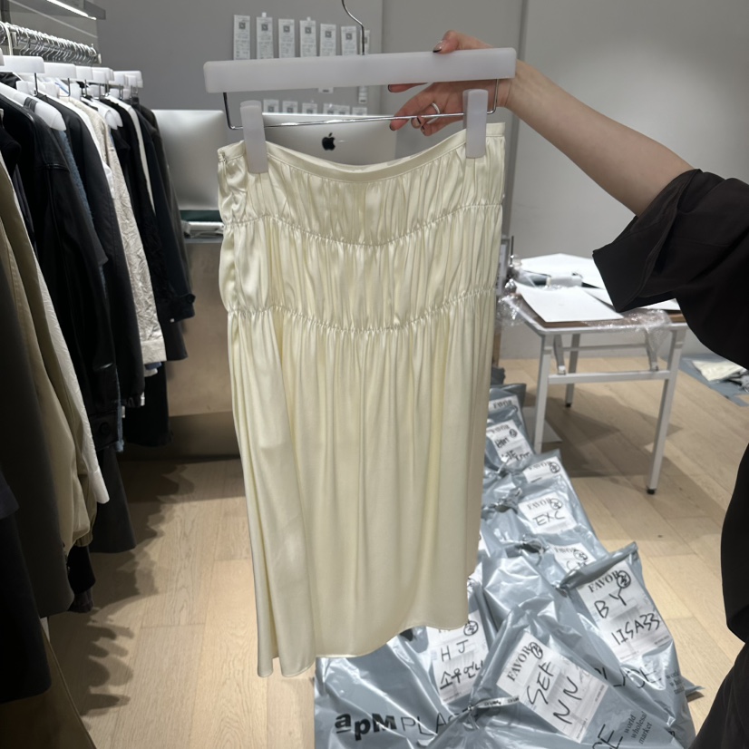 FAVOR-P韓國直郵女裝新品真品時尚推薦休閑半身裙中短裙FAVOR-P半身裙/中短裙