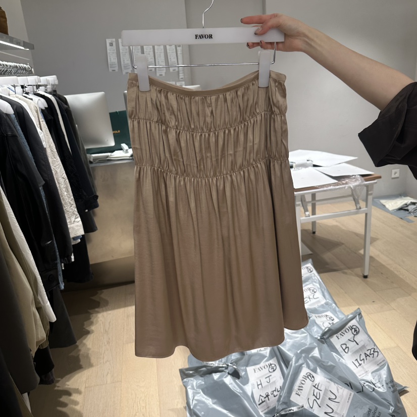 FAVOR-P韓國直郵女裝新品真品時尚推薦休閑半身裙中短裙FAVOR-P半身裙/中短裙圖色2